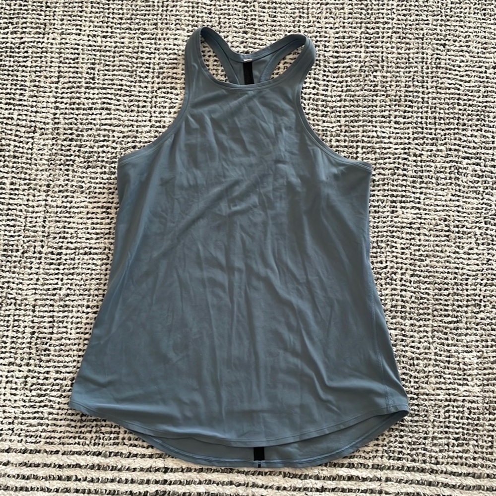 Lululemon Racerback Dusty Blue Tank Top